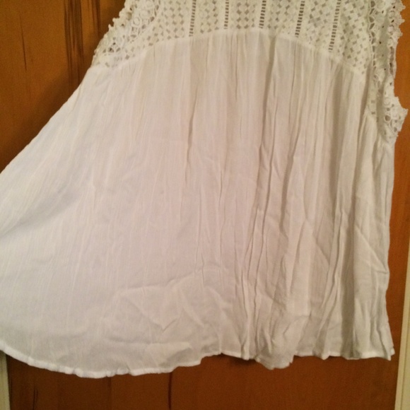 LANE BRYANT TANK TOP LACY PLUS SIZE 28 NWT - Picture 4 of 5